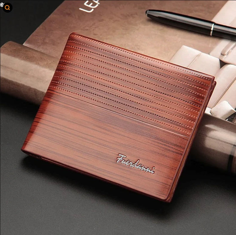 Men Bifold Leather Credit Id Card Holder Wallet Billfold Purse Clutch Billfold