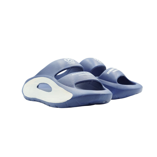 2398 Men’S Slip-On Comfort Sandals – No-Strap Open-Toe Slides with Soft Cushioned Footbed | Anti-Slip Sole | Lightweight & Breathable Summer Sandals for Casual, Indoor & Outdoor Use