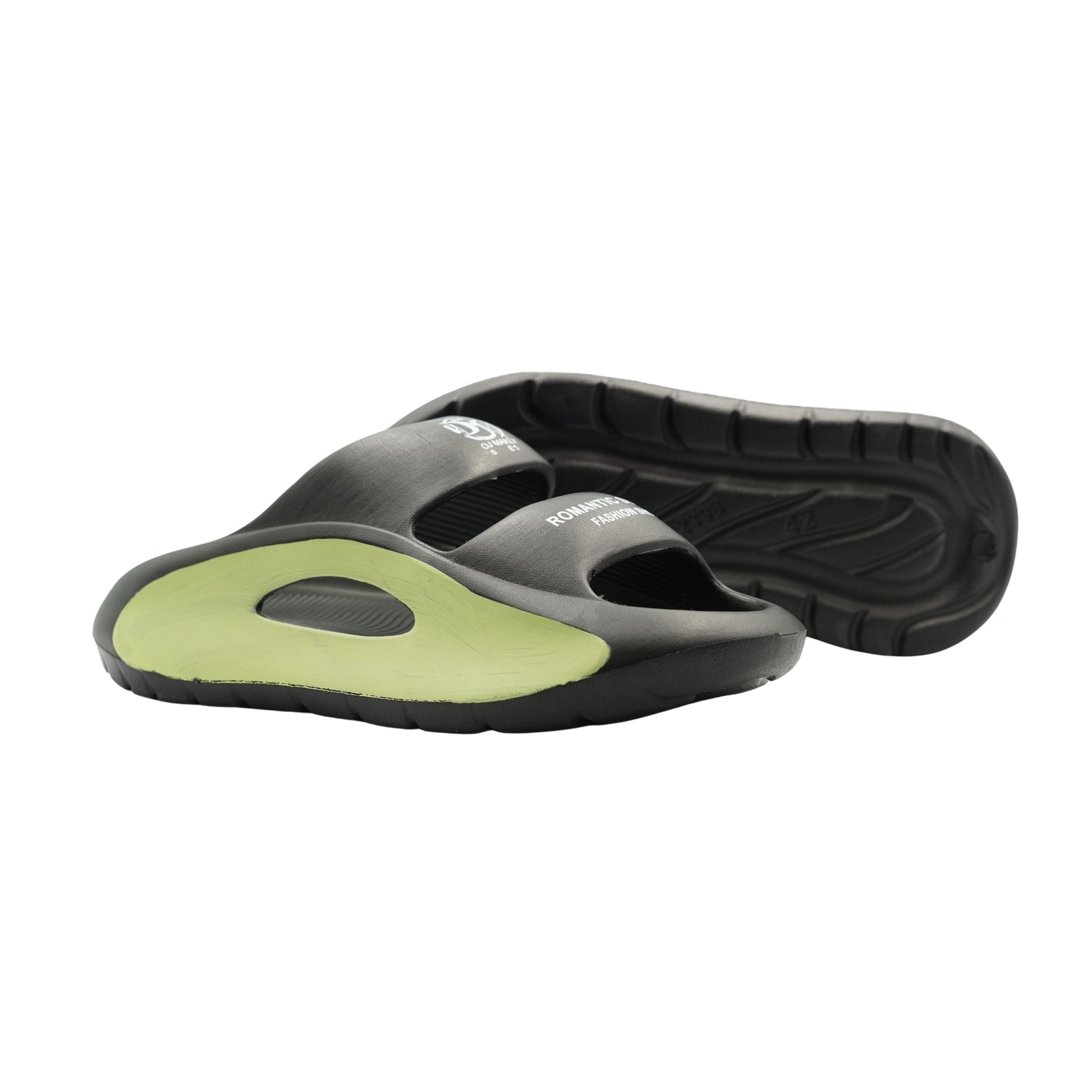 2398 Men’S Slip-On Comfort Sandals – No-Strap Open-Toe Slides with Soft Cushioned Footbed | Anti-Slip Sole | Lightweight & Breathable Summer Sandals for Casual, Indoor & Outdoor Use
