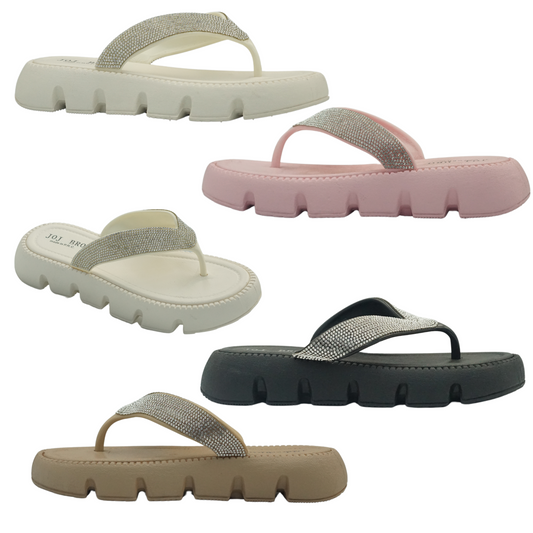 8363-3 Women’S Flip Flop Sandals – Lightweight & Soft EVA Thong Slippers | Non-Slip, Waterproof, Casual Beach for Daily Comfort